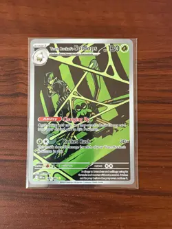 Pokemon TCG DESTINED RIVALS TEAM ROCKETS SPIDOPS IR 187/182 - Image 1