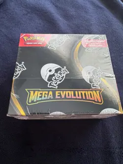 Pokemon TCG Mega Evolution Base Set Enhanced Booster Box In Acrylic Case - Image 2