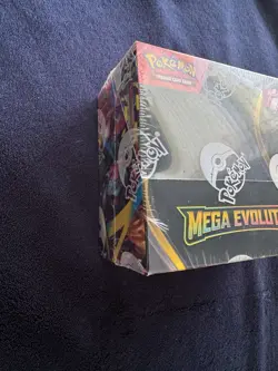 Pokemon TCG Mega Evolution Base Set Enhanced Booster Box In Acrylic Case - Image 3