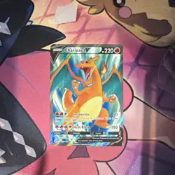 Pokemon Charizard V 153/172 Brilliant Stars Ultra Rare Full Art Holo 220 HP - Image 2