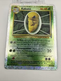 Kakuna - 50/110 - Reverse Holo Uncommon - Legendary Collection - Print Line Etc - Image 5