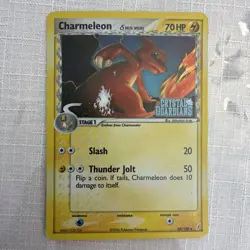 2006 Pokemon Charmeleon Reverse Holo Stamped Crystal Guardians Delta 30/100 MP - Image 1