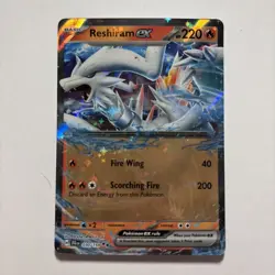 2025 POKEMON JOURNEY TOGETHER #030/159 RESHIRAM EX - Image 1