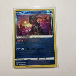 2022 Pokemon Radiant Greninja 046/189 Swsh10: Astral Radiance Holo - Image 1