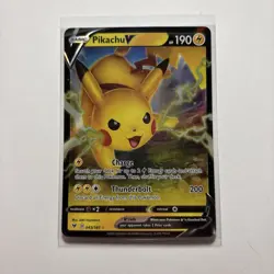 Pokemon Vivid Voltage Pikachu V 43/185 NM Sword & Shield 2020 - Image 1