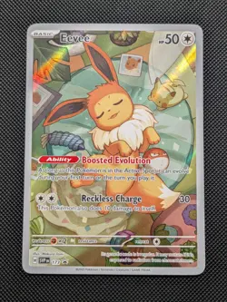 Pokemon Eevee 173 Prismatic ETB Black Star Promo - NM - Image 1