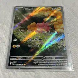 Pokemon Pawmi 226/091 Illustration Rare Paldean Fates - NM - Image 3