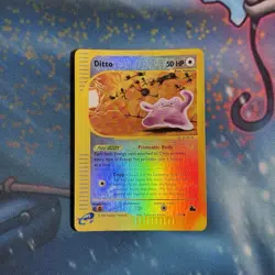 Pokemon TCG Ditto Reverse Holo - Skyridge - HP/DMG - Image 1
