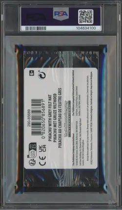 Pokemon Pikachu with Grey Felt hat Van Gogh 085 Graded Sealed Promo PSA 10 - Image 3