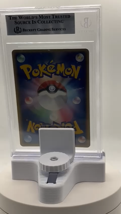 2005 Pokemon Gold Star Ex Deoxys #107 Rayquaza Holo BGS 7.5 NM+ w/ Tail SWIRL - Image 2