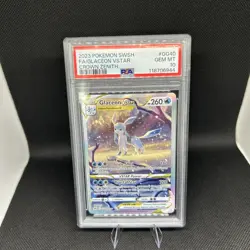 GEM MINT PSA 10 Pokemon Glaceon VSTAR Crown Zenith Galarian Gallery GG40/GG70 - Image 1