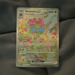 Pokemon TCG Venusaur ex Scarlet & Violet 151 198/165 Holo Illustration Rare - Image 1