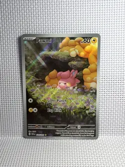 Pawmi - 226/091 - Illustration Rare NM, English Pokemon Paldean Fates - Image 1
