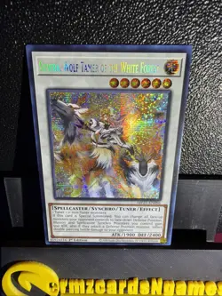 Silvera, Wolf Tamer of the White Forest MP25-EN086 Yugioh TCG Prismatic Secret - Image 1