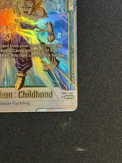 Dragon Ball Fusion World Son Gohan Childhood SCR Alt Art Secret Rare FB01-140 - Image 3
