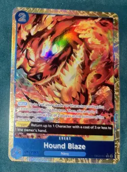 HOUND BLAZE - One Piece OP05-057 - AA Alt Art Rare R - Premium Booster PRB01 - Image 1