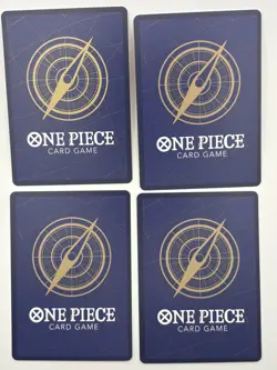 X4 Monkey.D.Luffy (2nd Anniversary Stamped Promo) P-043 One Piece LP NM English - Image 2