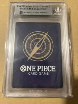 Monkey.D.Luffy AA SEC - BGS 9 - Op13-118 - Carrying On His Will English - Image 2