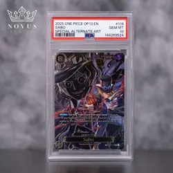2025 One Piece - Sabo OP07-118 SP Carrying On His Will PSA 10 - Image 1