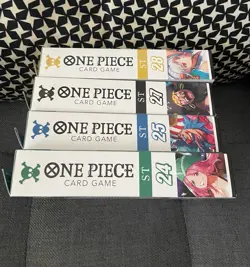 One Piece Starter Decks Bundle: Lot Of 4 Factory Sealed Includes Booster Packs - Image 2