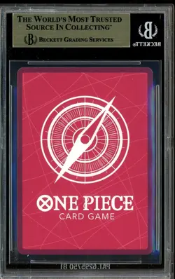 2025 ONE PIECE PROMOS BVB X ONE PIECE MATCH DAY 2025 #003 MONKEY D. LUFFY BGS 10 - Image 3