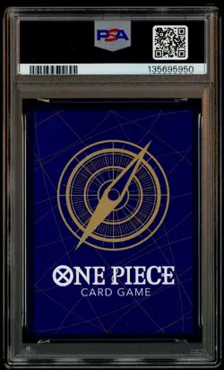 2025 ONE PIECE JPN PROMOS OFFICIAL EVENT TOP PRIZE #014 MONKEY D. LUFFY PSA 10 - Image 3