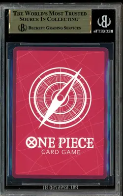 2025 ONE PIECE PROMOS BVB X ONE PIECE MATCH DAY 2025 #003 MONKEY D. LUFFY BGS 10 - Image 3