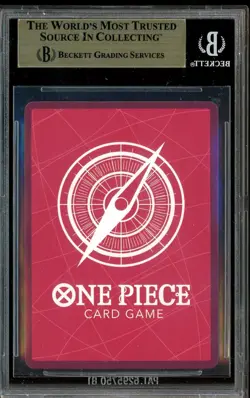 2025 ONE PIECE PROMOS BVB X ONE PIECE MATCH DAY 2025 #003 MONKEY D. LUFFY BGS 10 - Image 3