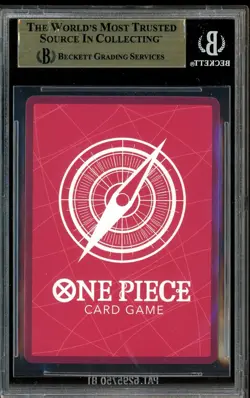 2025 ONE PIECE PROMOS BVB X ONE PIECE MATCH DAY 2025 #003 MONKEY D. LUFFY BGS 10 - Image 3
