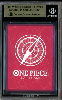2025 ONE PIECE PROMOS BVB X ONE PIECE MATCH DAY 2025 #003 MONKEY D. LUFFY BGS 10 - Image 3