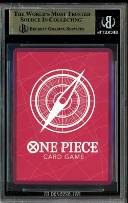2025 ONE PIECE PROMOS BVB X ONE PIECE MATCH DAY 2025 #003 MONKEY D. LUFFY BGS 10 - Image 3