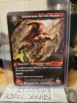 Alexstrasza the Lifebinder x1 Worldbreaker World of Warcraft TCG WOW Master Hero - Image 1