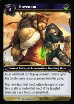 Envenom - Fires of Outland - World of Warcraft TCG - Image 1