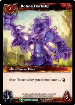 Dohna Darksky - Betrayal of the Guardian - World of Warcraft TCG - Image 1