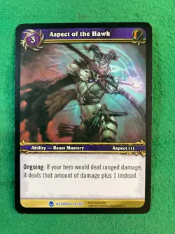 WORLD OF WARCRAFT, WOW CCG/TCG - (HEROES OF AZEROTH) SINGLE CARDS - Image 3