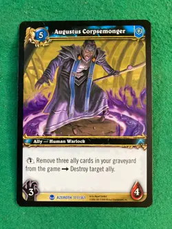 WORLD OF WARCRAFT, WOW CCG/TCG - (HEROES OF AZEROTH) SINGLE CARDS - Image 4