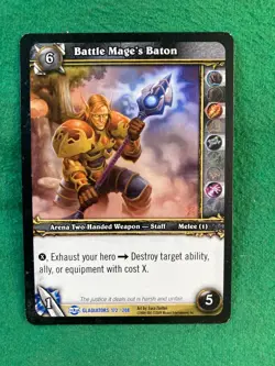 WORLD OF WARCRAFT, WOW CCG/TCG - (BLOOD OF GLADIATORS) SINGLE CARDS - Image 4