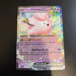 Lillie's Clefairy EX 056/159 Sv09: Journey Together Holo Pokemon card TCG - Image 1