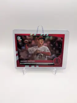 2023 Topps Big League Red Foil Shohei Ohtani #287 Angels - Dodgers *Color Match* - Image 1
