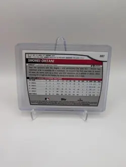 2023 Topps Big League Red Foil Shohei Ohtani #287 Angels - Dodgers *Color Match* - Image 2