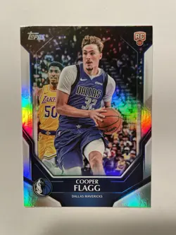 Cooper Flagg RC 2026 Topps Collectors Exclusive Holo Foil #NBA-6 Rookie Card - Image 1