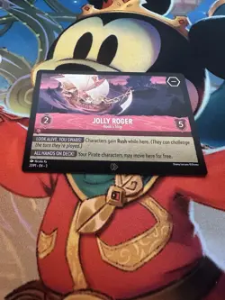 Jolly Roger - Hook's Ship - Cold Foil 27/P1 - Disney Lorcana League Promo NM - Image 1