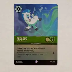 Pegasus 212/204 Disney Lorcana Fabled Epic Holo Foil Card NM - Image 2