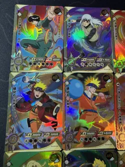Naruto Shippuden Naruto Character Collectible TCG 12 x Kayou Licensed Cards SSR - Image 2
