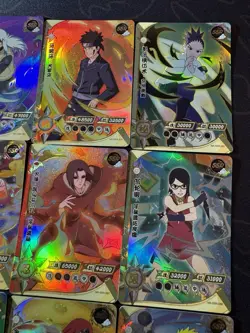 Naruto Shippuden Naruto Character Collectible TCG 12 x Kayou Licensed Cards SSR - Image 3