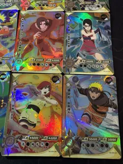 Naruto Shippuden Naruto Character Collectible TCG 12 x Kayou Licensed Cards SSR - Image 4