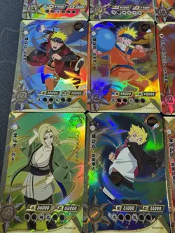 Naruto Shippuden Naruto Character Collectible TCG 12 x Kayou Licensed Cards SSR - Image 5