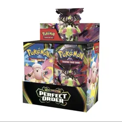 (PRESALE) Pokemon TCG Perfect Order Booster Box Factory Sealed 36 Packs English - Image 1