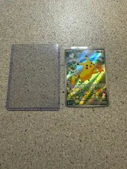 Pikachu 088 Sv: Scarlet & Violet Promo Cards Holo NM Full Art Ultra Rare Card - Image 1