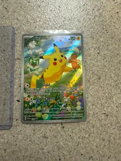 Pikachu 088 Sv: Scarlet & Violet Promo Cards Holo NM Full Art Ultra Rare Card - Image 2